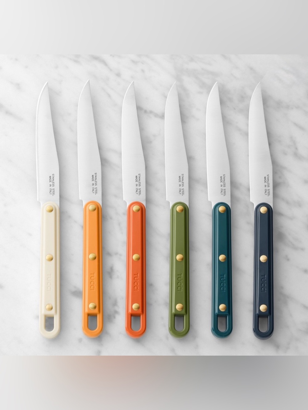 New in Box GreenPan’s Tucci Steak Knife Set - Picture 3 of 4